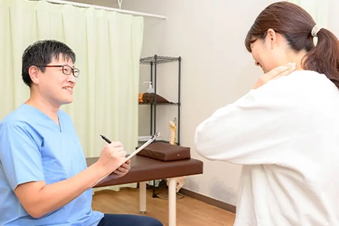 施術後の説明＆指導の画像