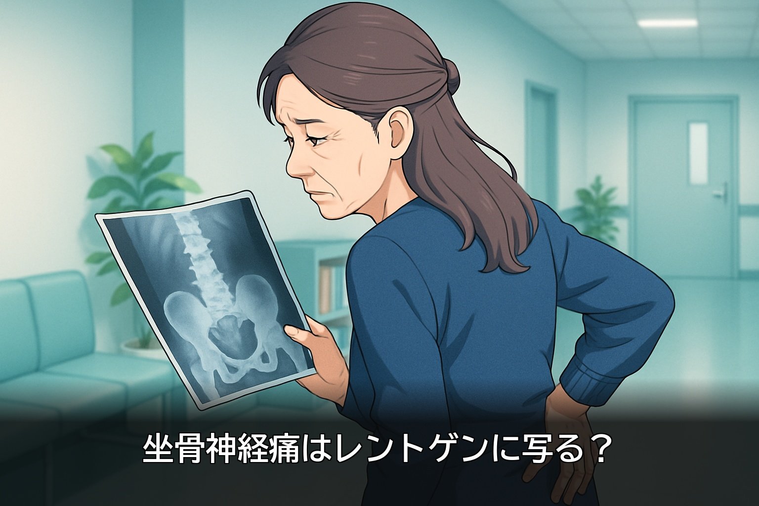 坐骨神経痛がレントゲンに写らない理由と当院の確かめ方を解説する熊谷市の接骨院